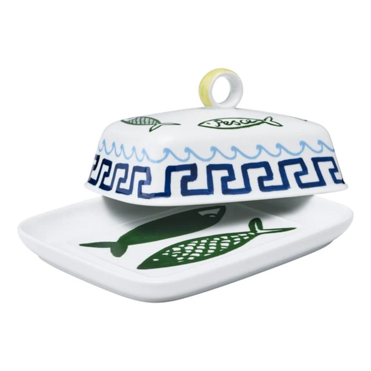 Porto Nautilus Butter Dish 14x18.5cm