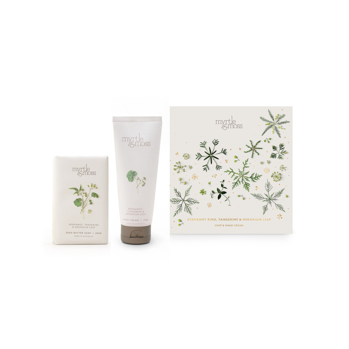 Myrtle and Moss Bergamot Duo 2026 Hand Cream and Soap | Minimax