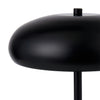Amalfi Dome Metal Table Lamp Black 25x15x30cm