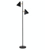 Amalfi Kennedy Floor Lamp Black 43x23x155cm