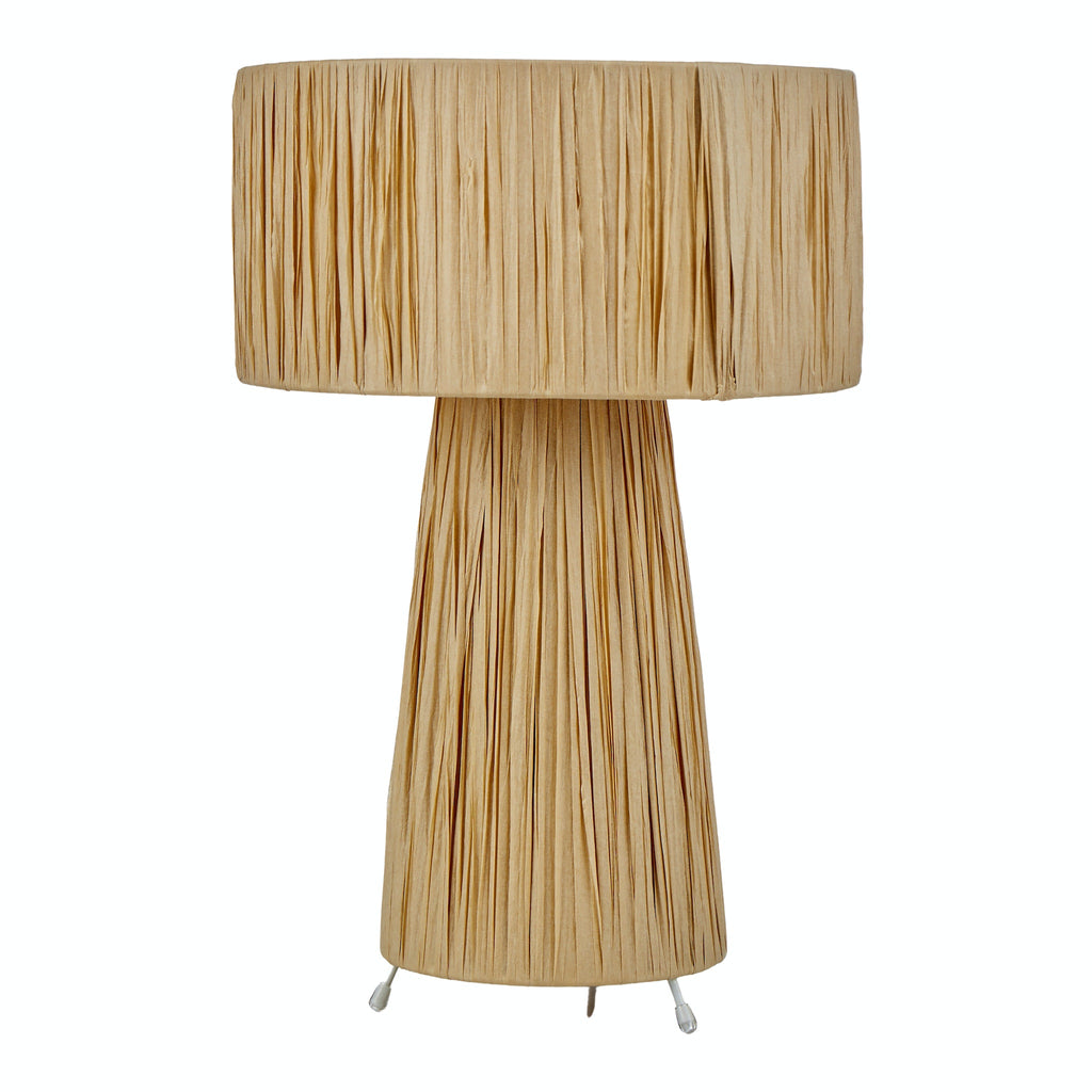 Amalfi Raffia Table Lamp Natural 27x27x40cm