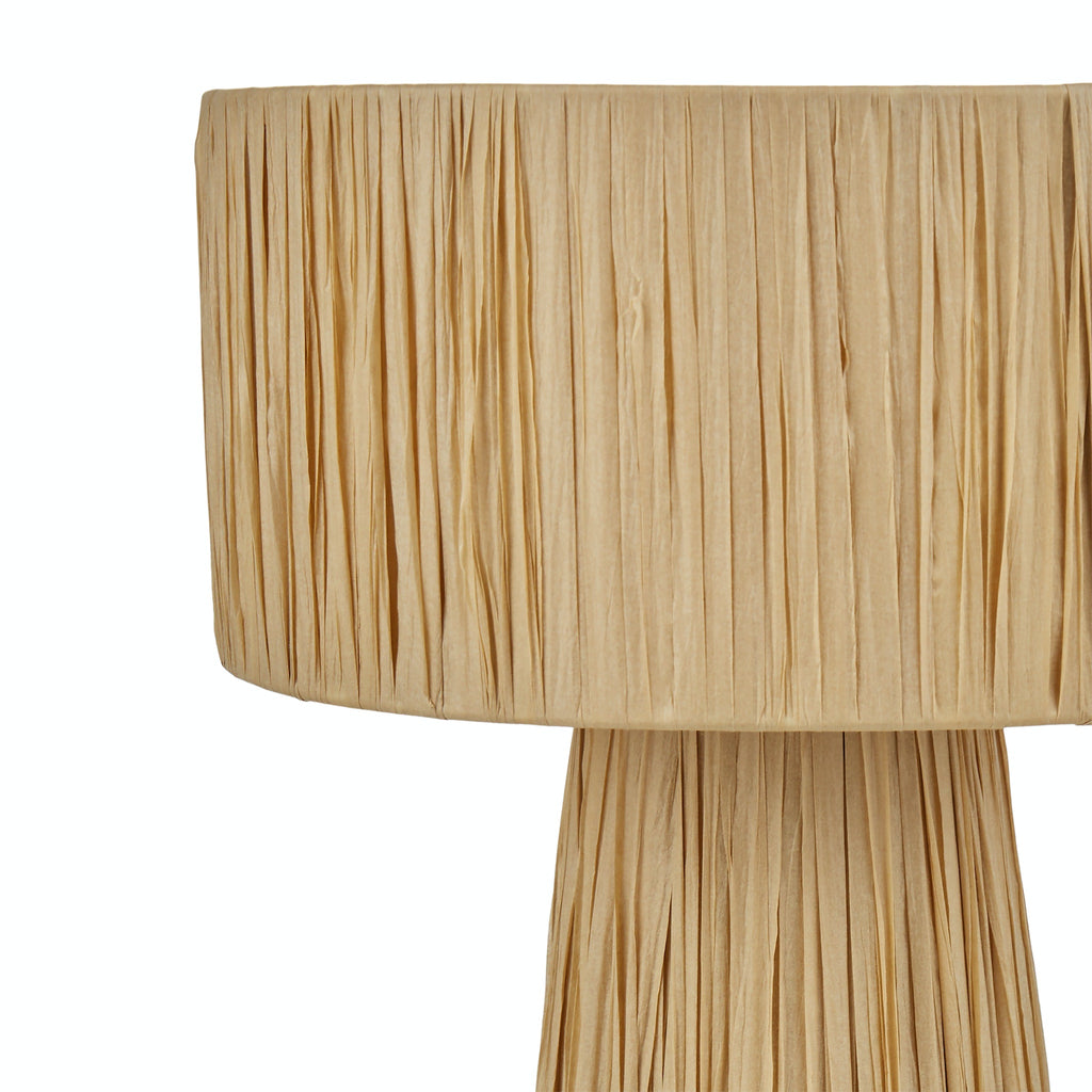 Amalfi Raffia Table Lamp Natural 27x27x40cm