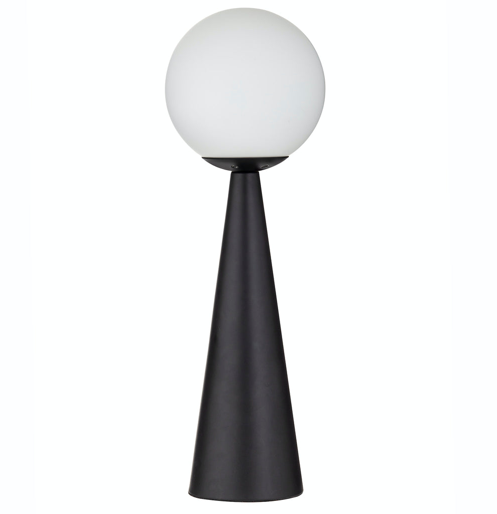 Amalfi Orion Table Lamp Black/White 15x15x45cm