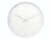 Karlsson Mr White Wall Clock White 51x51x7cm