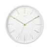 Karlsson Belle Numbers Wall Clock White 35x35x4cm