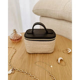 Louenhide Trudy Rectangular Jewellery Box Natural Black