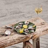 Madras Link Sullivan Oyster Platter Green 25cm | Minimax