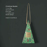 Glasshouse Fragrances Kyoto in Bloom Christmas Bauble Scented Candle 30g | Minimax