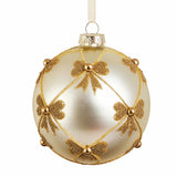 Bow Bauble Gold 12cm | Minimax
