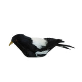 Vixen & Velvet Feather Magpie Hanging Decoration 15cm | Minimax