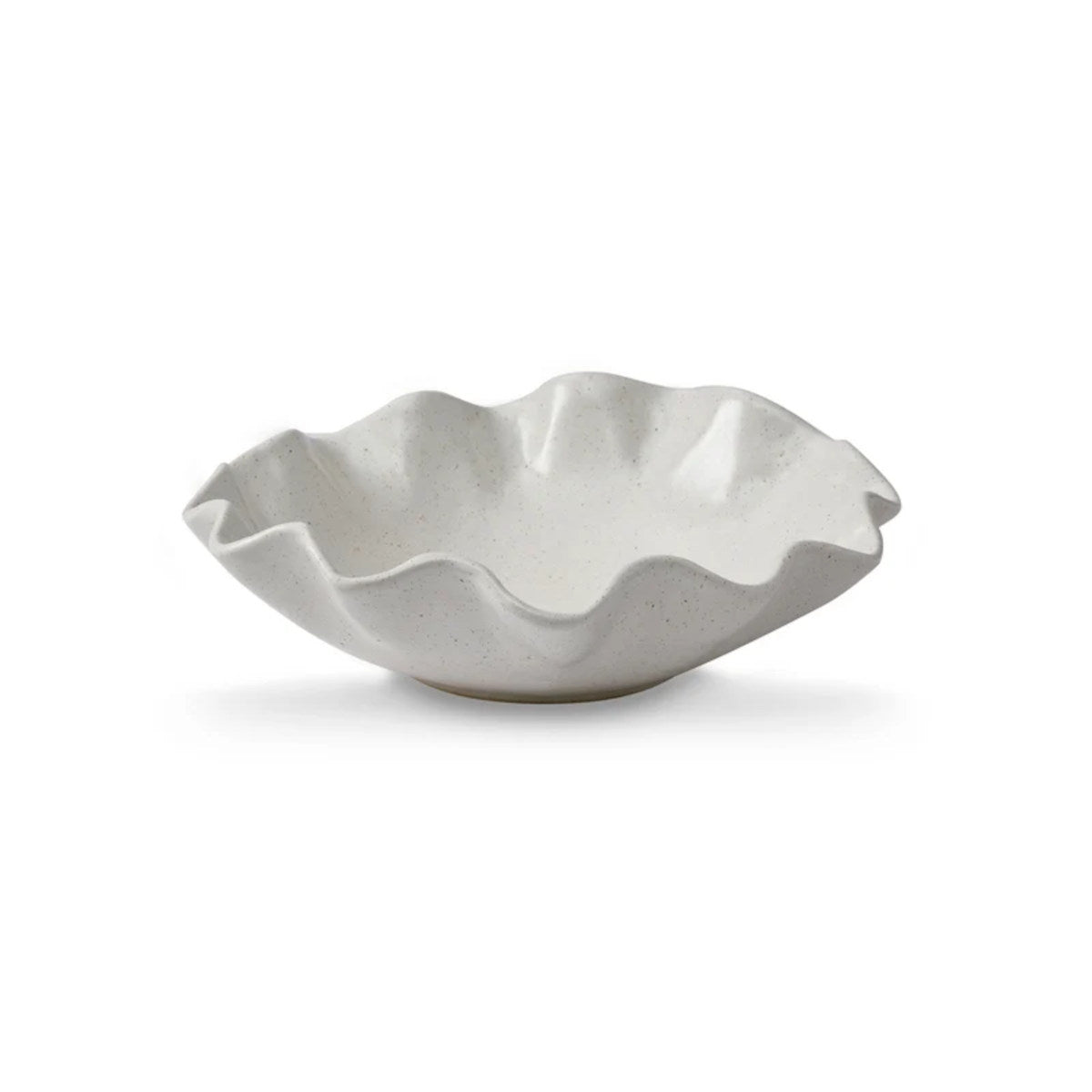 Madras Link Sullivan Wavy Serving Bowl White 28cm | Minimax