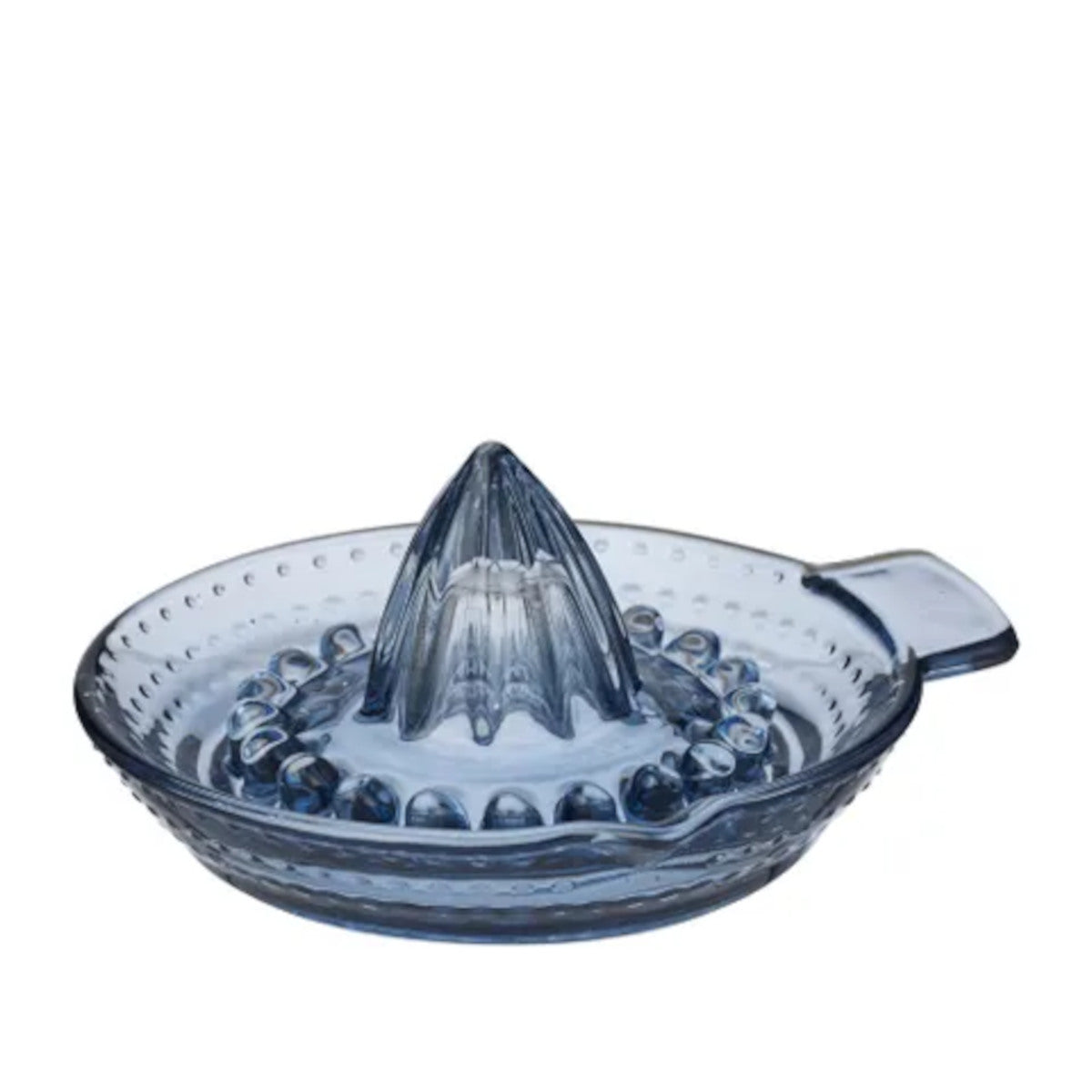 Assemble Lia Glass Juicer Denim 14x14x6cm