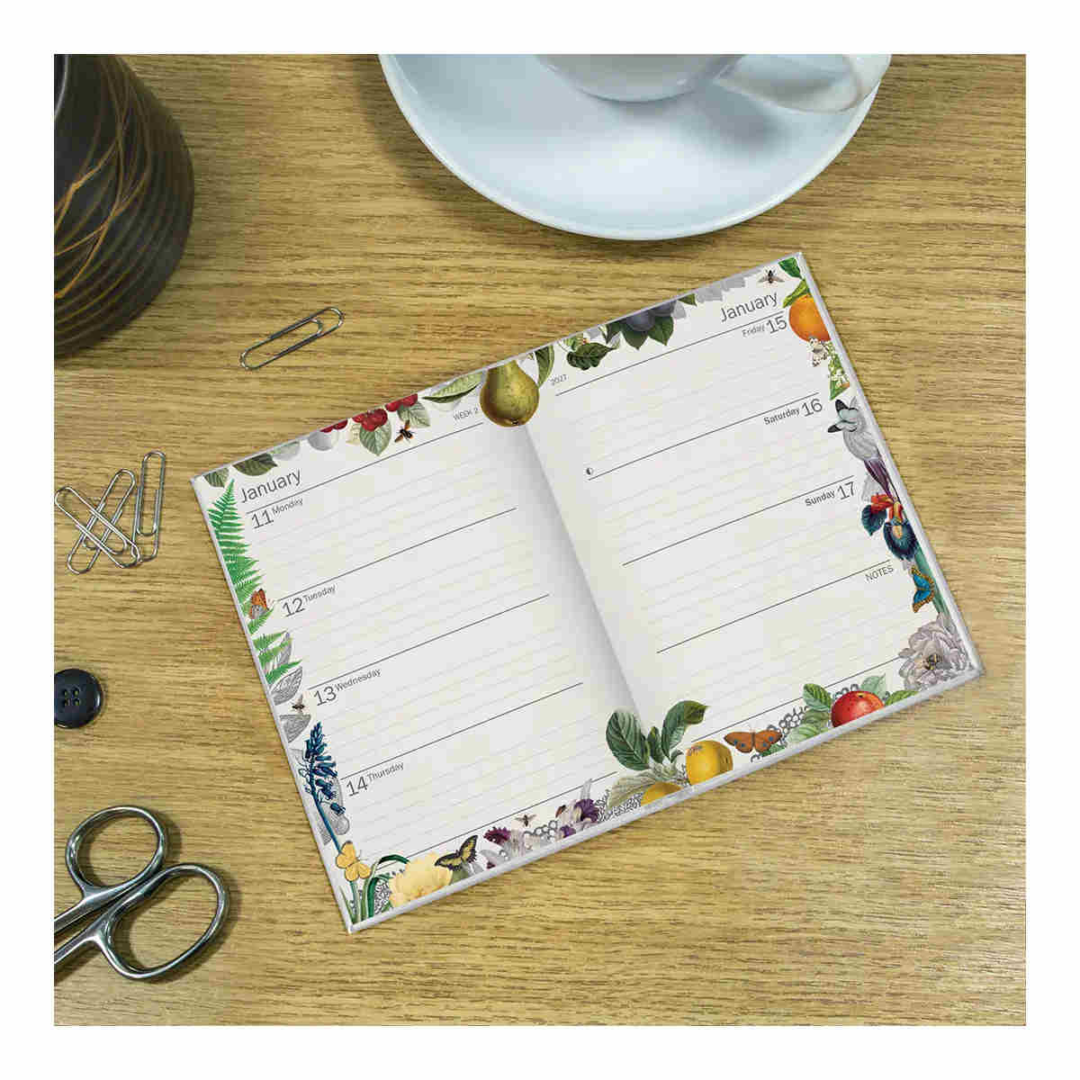 Royal Botanic Gardens 2027 A6 Diary 15x11cm | Minimax