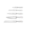 Wusthof Classic White Knife Block Set 6 Piece With Bread Knife