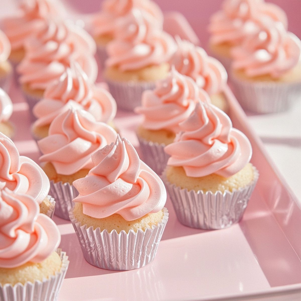 Papyrus Mini Foil Baking Cups Silver Pack of 50