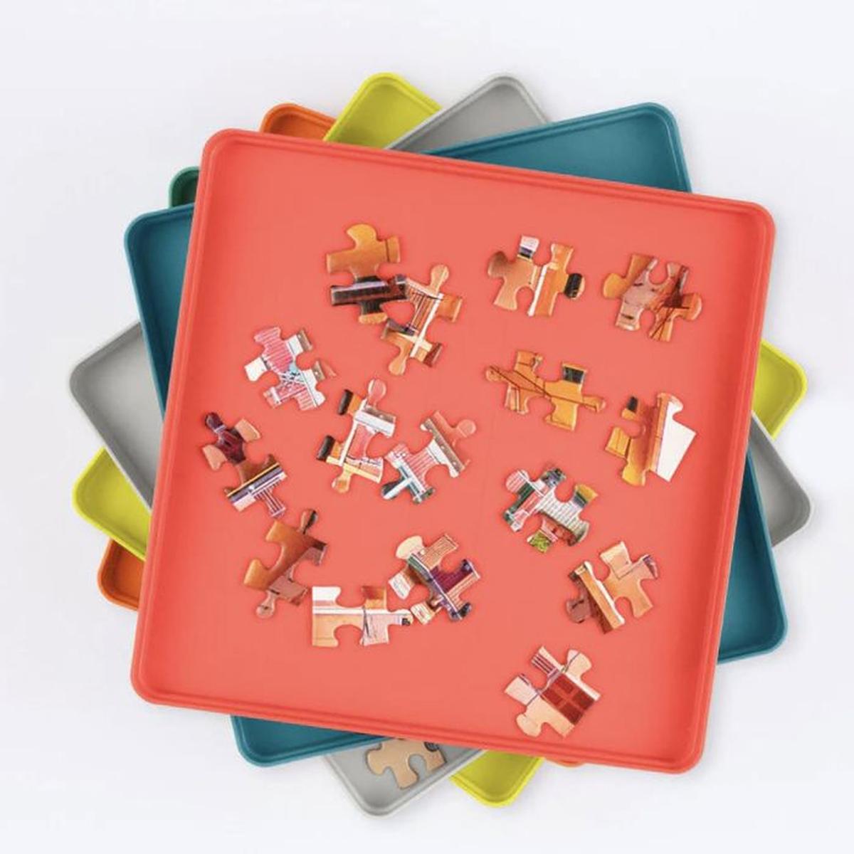 Galison Puzzle Stackable Sorting Trays 20x20x8cm | Minimax