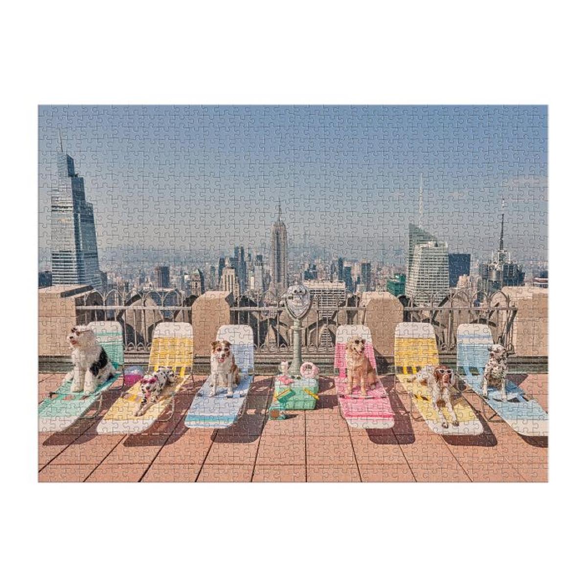 Galison Gray Malin The Dogs of New York City Puzzle 1000 Piece | Minimax