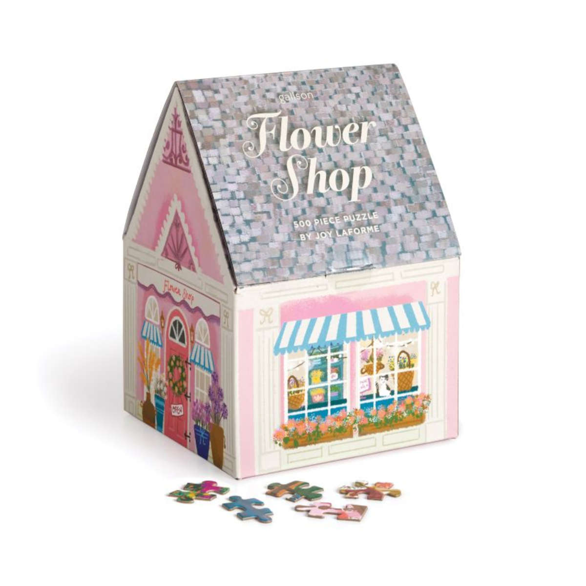Galison Joy Laforme Flower Shop Puzzle 500 Piece | Minimax