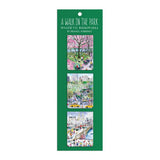 Galison Michael Storrings Walk in the Park Bookmarks (Set of 3) | Minimax