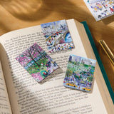 Galison Michael Storrings Walk in the Park Bookmarks (Set of 3) - put in a book | Minimax