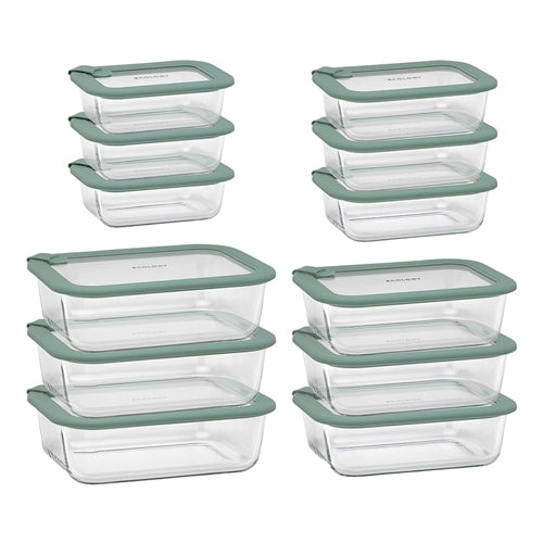 Ecology Store Meal Prep Set 12 Piece | Minimax