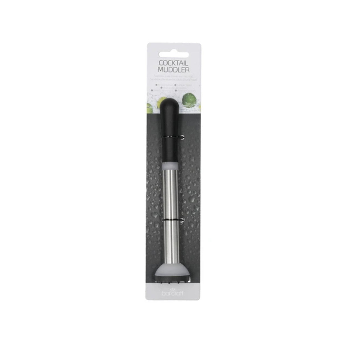 BarCraft Cocktail Muddler Stainless Steel