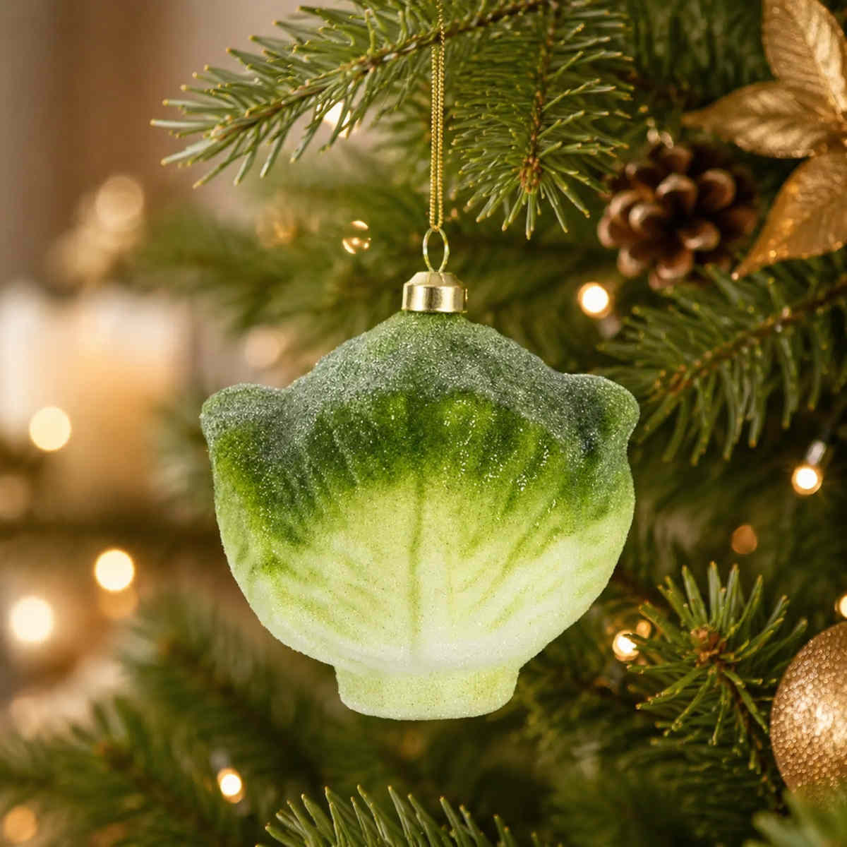 Vixen & Velvet Cabbage Hanging Decoration 9cm | Minimax