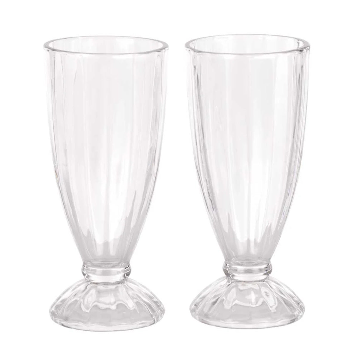 Davis & Waddell Betty Milkshake Glasses 350ml (Set of 2)