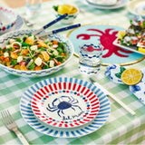 Porto Nautilus Side Plates Assorted 20cm (Set of 4) | Minimax