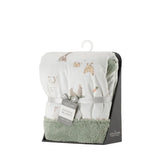 Little Linen Farmyard Lamb Baby Snuggle Blanket | Minimax