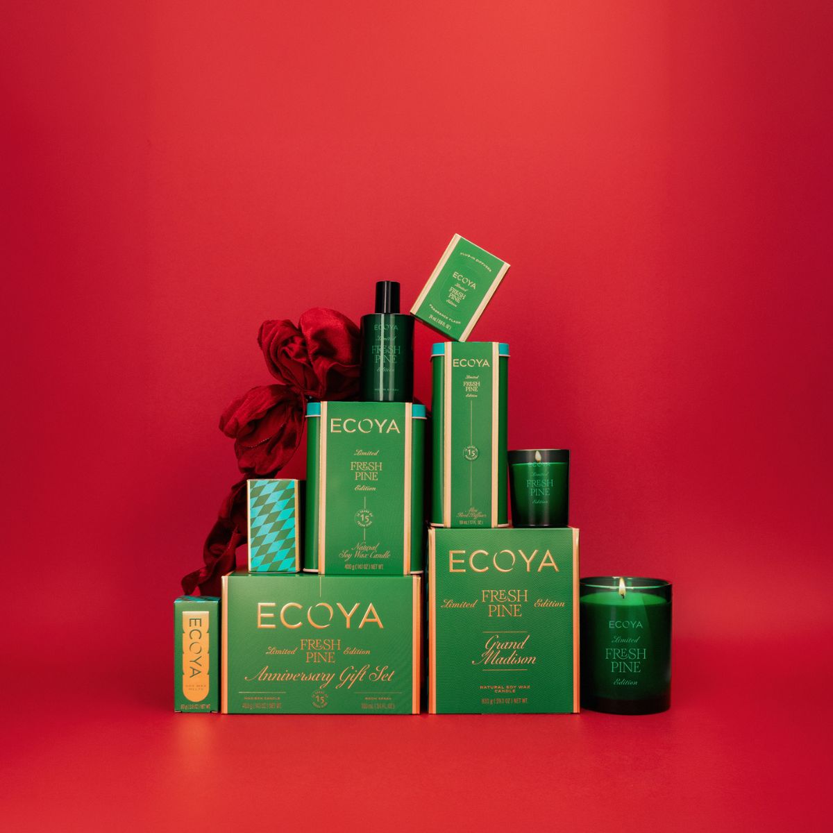 Ecoya Fresh Pine Candle 400g