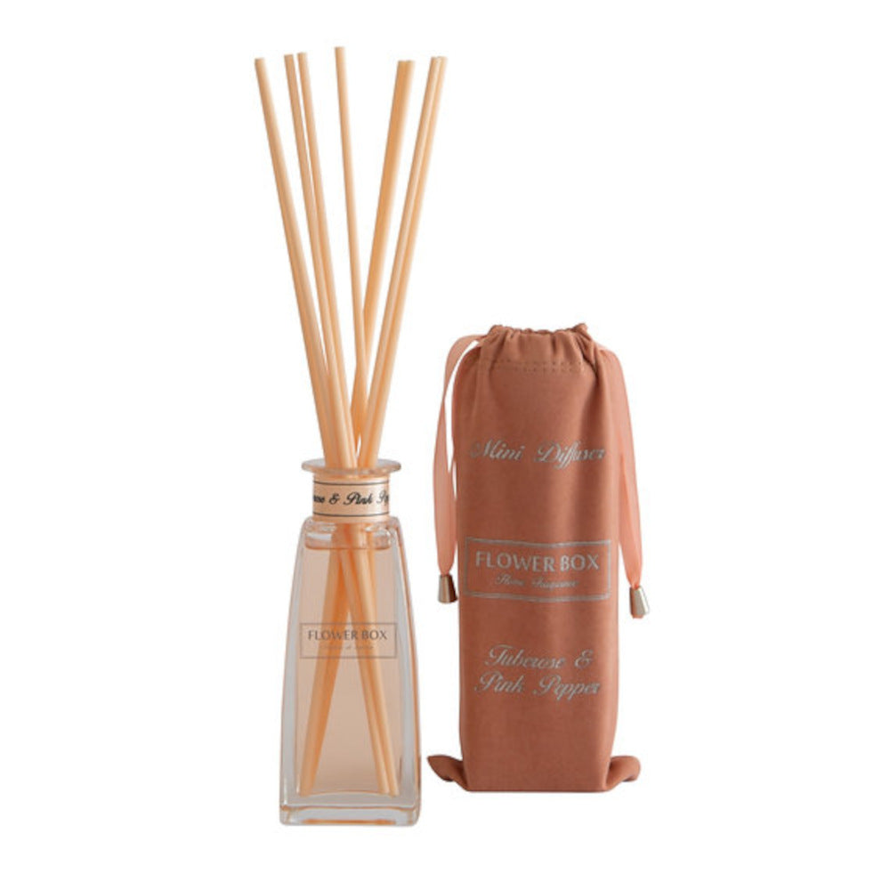 Flower Box Mini Diffuser Tuberose & Pink Pepper Limited Edition 100ml | Minimax