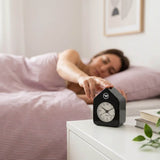 French Bazaar Mini House Metal Alarm Clock Black | Minimax