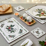 Portmeirion Holly & Ivy Coaster Set of 6 | Minimax