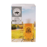 Maverick Classic Glass Beer Stein 1L | Minimax
