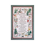 Ulster Weavers Winter Walkies Tea Towel Multi-Coloured