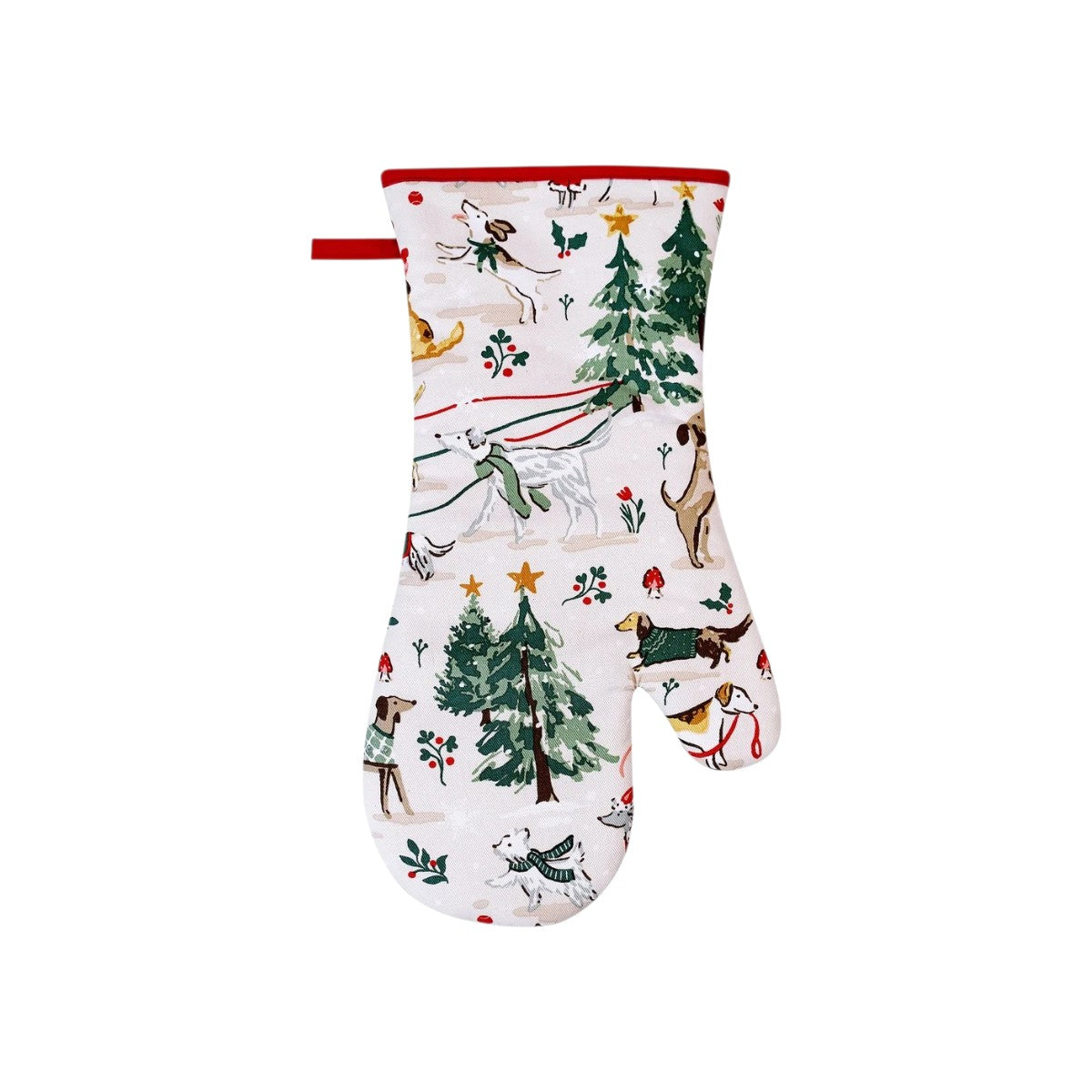 Ulster Weavers Winter Walkies Gauntlet Oven Glove Multi-Coloured