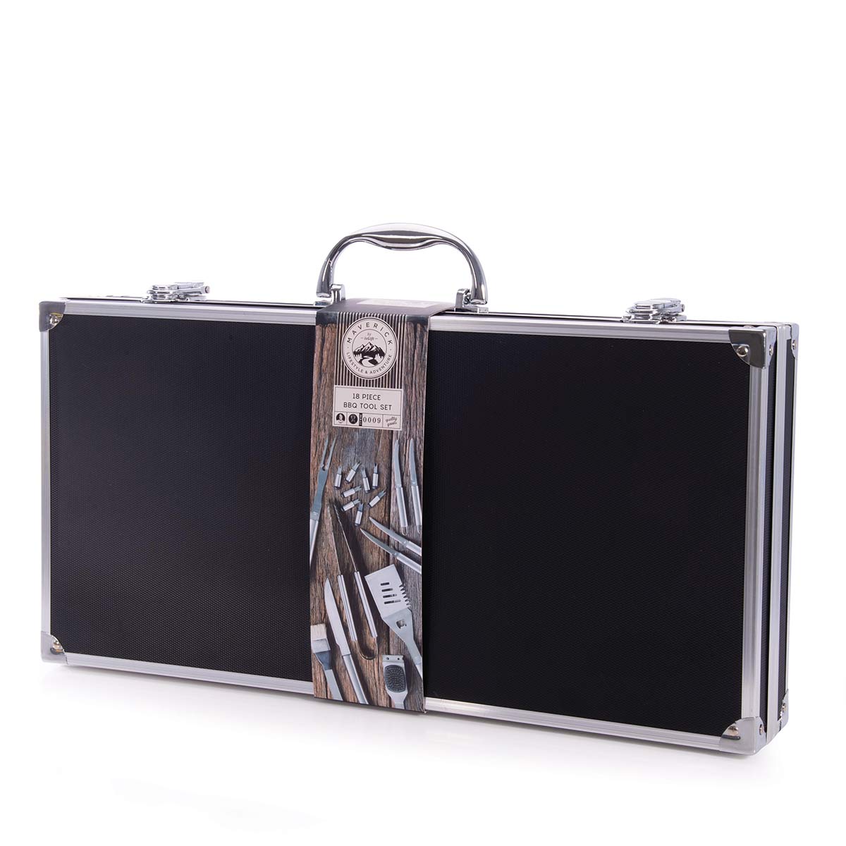 Davis & Waddell Maverick BBQ Tool Set 18 Piece in Case