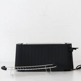 Alessi Plissé Toaster 4 Slice Black | Minimax