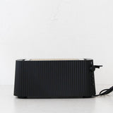 Alessi Plissé Toaster 4 Slice Black | Minimax