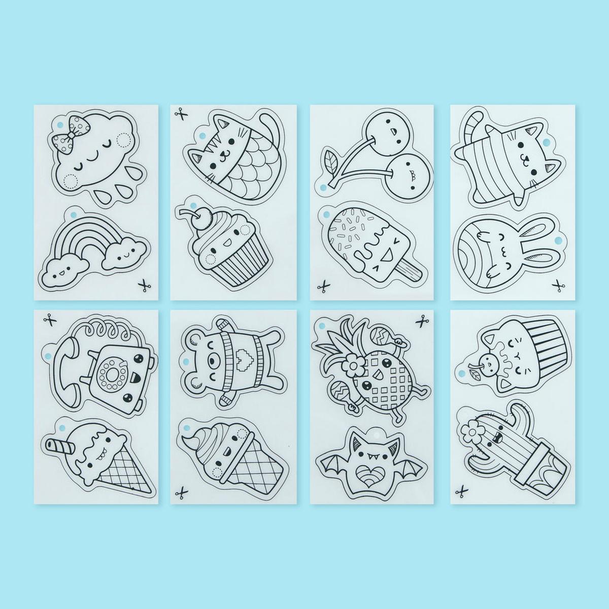 Tiger Tribe Shrinkies - Sweet Treats | Minimax - illustrations