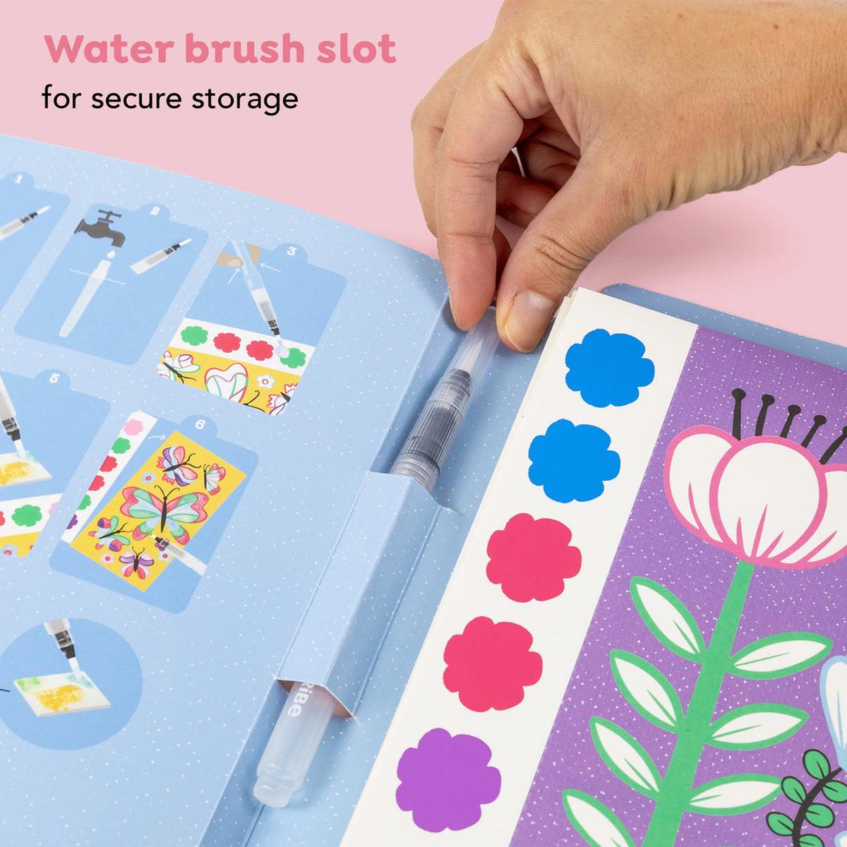 Tiger Tribe Paint a Picture Set - Butterflies & Flowers | Minimax