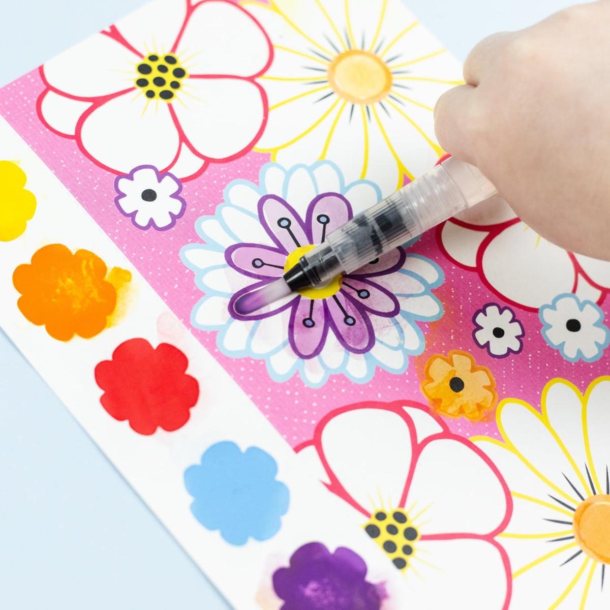 Tiger Tribe Paint a Picture Set - Butterflies & Flowers | Minimax