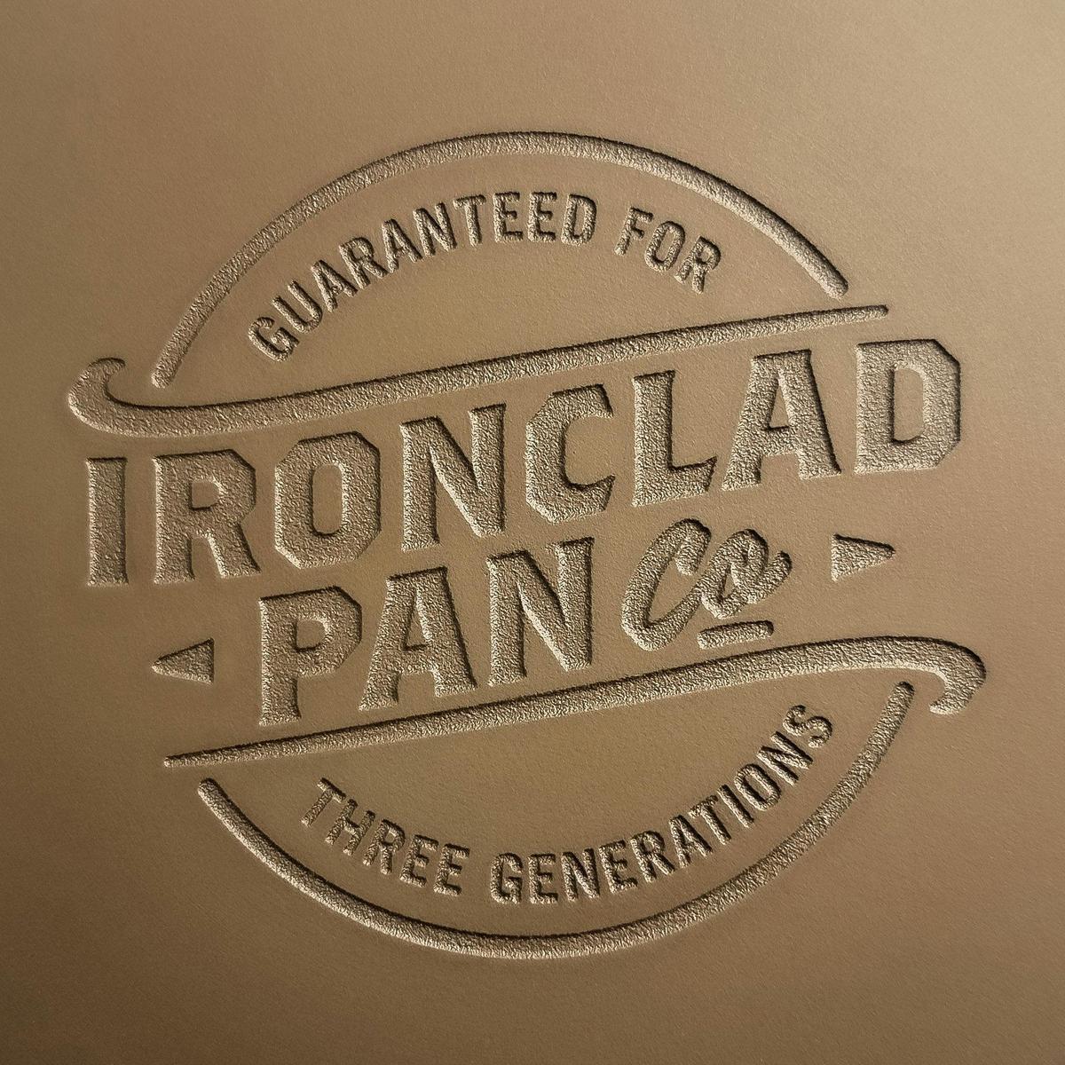 Ironclad Co 36cm Seasoned Cast Iron Grande Legacy Pan