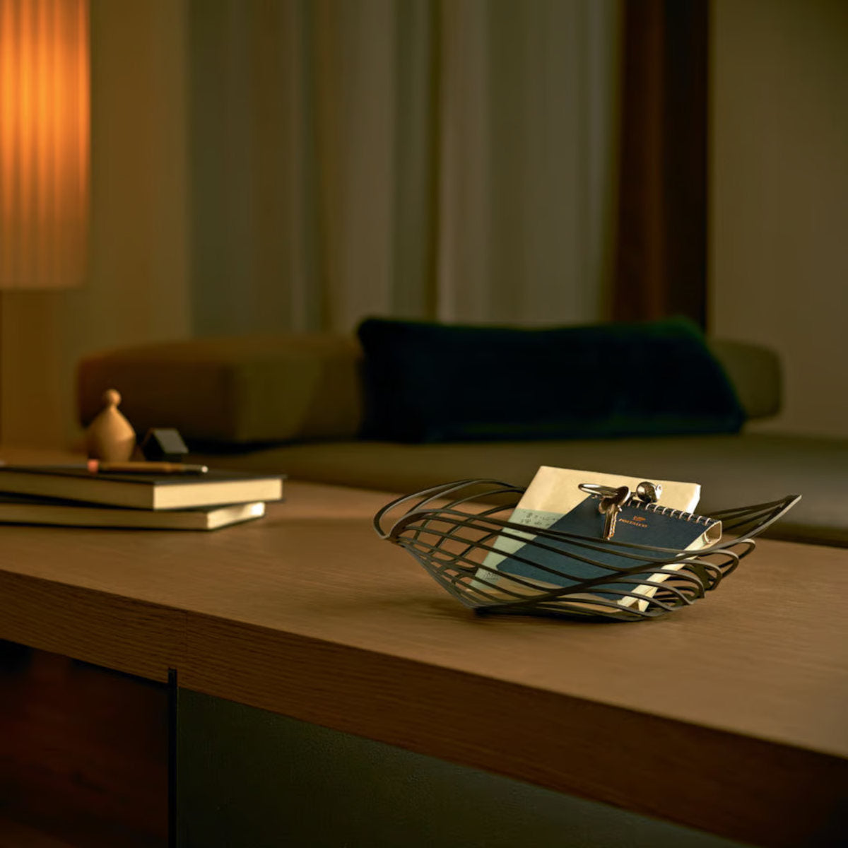 Alessi Trinity Basket Black | Minimax