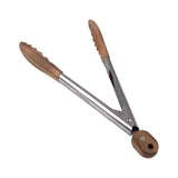 Alfresco Lane Acacia Wood & Stainless Steel Serving Tongs 23cm