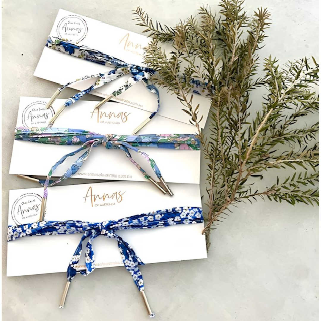 Annas of Australia Liberty Shoelaces Assorted (price per item)