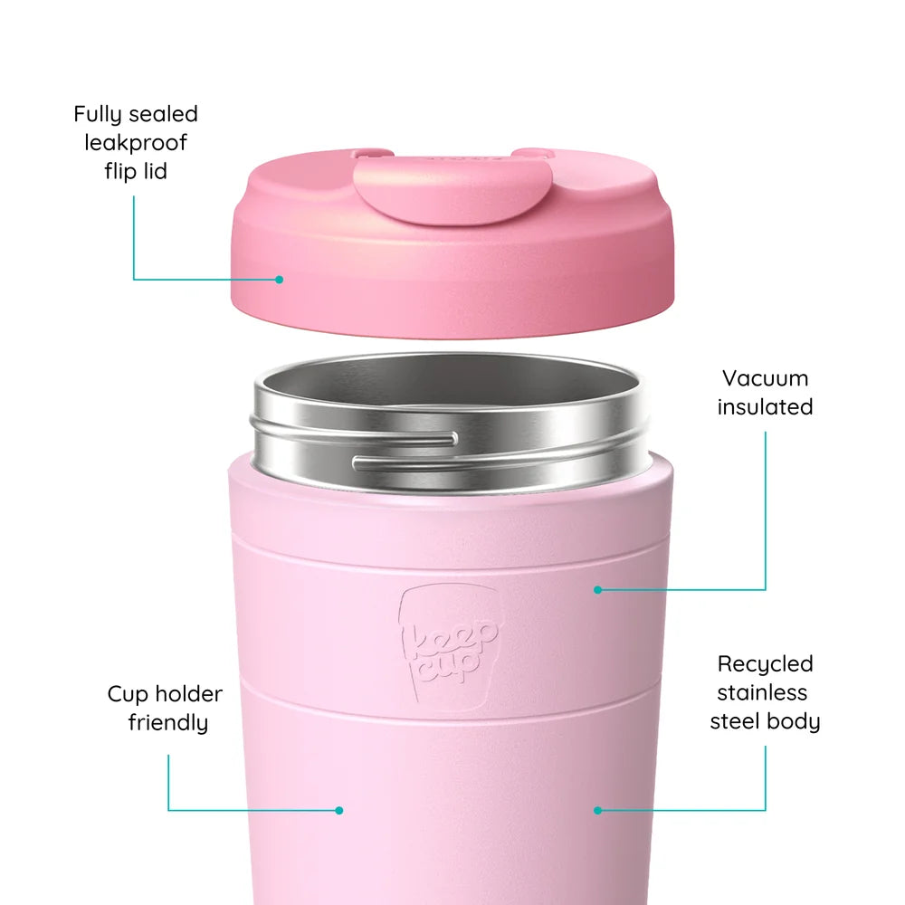 KeepCup Commuter Travel Cup Pashmak Pink 340ml | Minimax