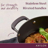 Anolon Endurance+ Frypan & Casserole Set 26cm (5.2L) | Minimax