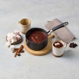 Anolon Endurance+ 14cm milk pan 900ml nonstick saucepan with pouring spouts